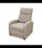 Sillón relax manual Boom tapizado beige, 70cm(Ancho) 90cm (Fondo) 102cm(Alto) - 1