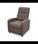 Sillón relax manual Boom tapizado moka, 70cm(Ancho) 90cm (Fondo) 102cm(Alto) - 1