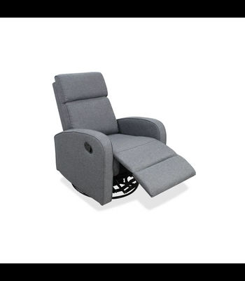 Sillón relax manual Confor tapizado gris oscuro, 74cm(Ancho) 95cm (Fondo) - Foto 2