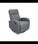 Sillón relax manual Confor tapizado gris oscuro, 74cm(Ancho) 95cm (Fondo) - 1