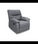 Sillón relax manual Dexter tapizado gris, 93cm(Ancho) 96cm (Fondo) 98cm(Alto) - Foto 5