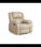 Sillón relax manual Miraflores tapizado beige, 100cm(Ancho) 98cm (Fondo) - 1