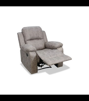 Sillón relax manual Navas tapizado gris, 90cm(Ancho) 95cm (Fondo) 100cm(Alto) - Foto 4