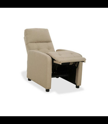 Sillón relax manual Numancia tapizado beige, 81cm(Ancho) 94cm (Fondo) - Foto 2