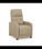 Sillón relax manual Numancia tapizado beige, 81cm(Ancho) 94cm (Fondo) - 1