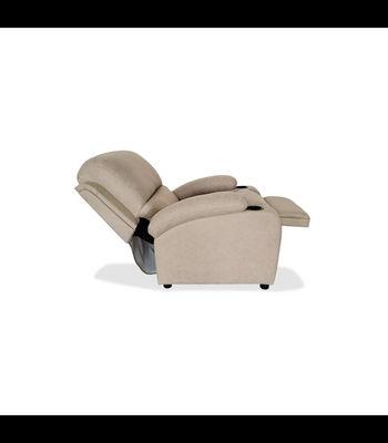 Sillón relax manual Siesta tapizado beige, 75cm(Ancho) 85cm (Fondo) 98cm(Alto) - Foto 2