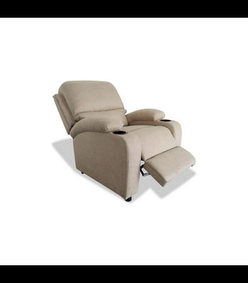 Sillón relax manual Siesta tapizado beige, 75cm(Ancho) 85cm (Fondo) 98cm(Alto) - Foto 3