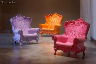 Sillón silla trono moderno design de polietileno plastica