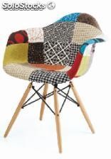 Sillón tipo Eames Patchwork