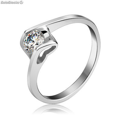 Silver ring 925 made with Swarovski® Zircon. - Zdjęcie 2