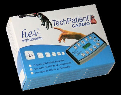 Simulador de ECG HE Instruments TechPatient - Paciente Cardiaco 12 derivaciones - Foto 2