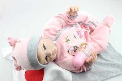 Simulation 55cm baby doll - Jouets accompagnent le sommeil - Photo 3