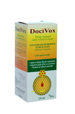Sirop Docivox gorge respiratoires 125 ml