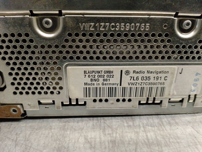 Sistema audio / radio CD / 7L6035191C / 4514807 para volkswagen touareg (7LA) 5. - Foto 4
