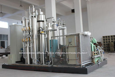 Sistema de Recuperación de CO2 para la máquina de hielo seco