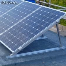 sistema de techo plano solares