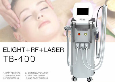 Sistema estupendo multifuncional laser/Nd Yag retiro pelo de E-luz IPL RF SHR - Foto 2