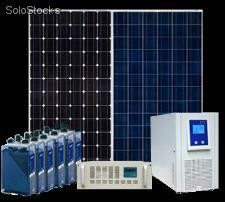 Sistema panel fotovoltaico Aislado de Red 0.5kW