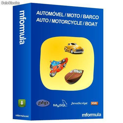 Site para Loja de Automóveis - Moto - Barco