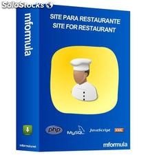 Site para Restaurante - Chef - Gastronomia