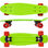Skateboard Rétro Vert avec Roulettes Rouges 6,1&amp;quot; - Photo 2