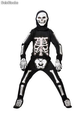 Skeleton costume with lights