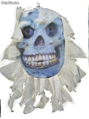 Skelett Maske mit Gaze
