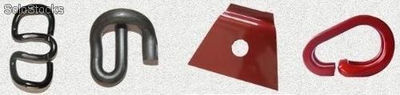 Skl tension clamp/Spannklemmen/Attache élastique Skl/Clip elástico deferrocarril