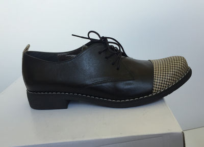 Skórzane buty typu oksfordki Luciano 520 - Zdjęcie 4