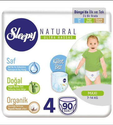Sleepy Bio Natural - Baby Windeln