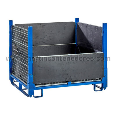 SLI 0770 Contenedor plegable 1200x1000x975/774 mm - Foto 2