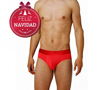 Slip de Nochevieja para hombre VIXEN (color rojo) - Ropa interior masculina XXL