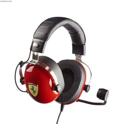 Słuchawki Thrustmaster New! T.Racing Scuderia Ferrari Edition Czarny Czerwony