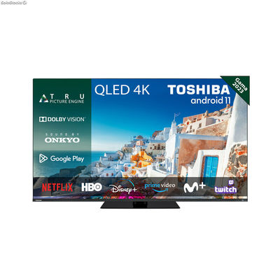 Smart tv Toshiba 55QA7D63DG 55&quot; Ultra hd 4K qled