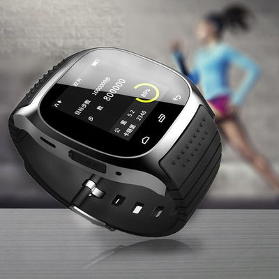 Smart watch M26 orologio bluetooth per android samsung lg hauwei nero-blu-bianco