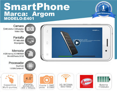 Smartphone Ipro Elite Mini 3G Dual SIM Android 4.4