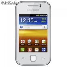 Smartphone samsung galaxy y duos gt-S6102 3.1&quot; pure white/android