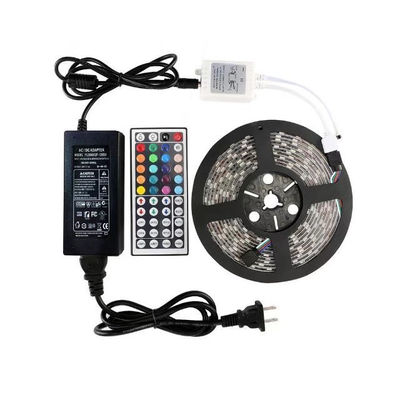 SMD5050 Paquete de Ampolla RGB Tiras de LED conjunto 24/44Keys control remoto - Foto 3