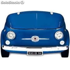Smeg SMEG500BL Frigorífico Azul | Diseño capó coche | Línea Retro Años 50 |