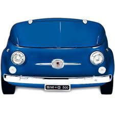 Smeg SMEG500BL Frigorífico Azul | Diseño capó coche | Línea Retro Años 50 |