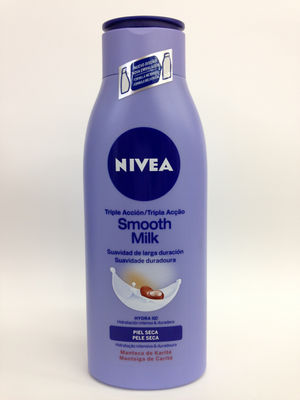 smooth milk nivea triple accion piel seca con manteca de karite 400ml