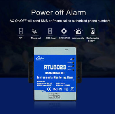 Sms Alarm M2M gsm gprs 4G rtu 5023 for Air Quality Monitorin - Foto 3