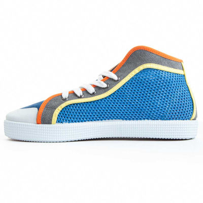 Sneaker Abotinada Para Hombre Color Azul Talla 39 - Foto 5