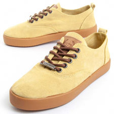 Sneaker Comoda Para Mujer Color Amarillo Talla 36