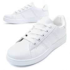 Sneaker Comoda Para Mujer Color Blanco Talla 35