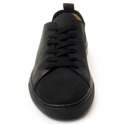 Sneaker Para Hombre De Piel Color Negro Talla 39 - Foto 4
