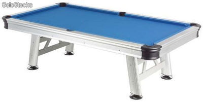 Snooker Modelo Aluminio 8 pés