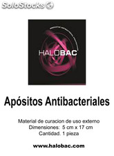 Sobre con 1 Ud. 5x17 de Aposito Antibacterial Halobac