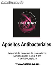Sobre con 20 Ud. 1x1 de Aposito Antibacterial Halobac