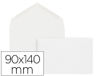 Sobre liderpapel blanco registro extra 90X140 mm caja de 100 unidades